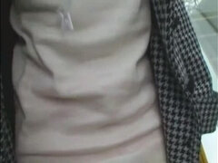 Pleasing oriental Yuno Shirasuna perfroming in fetish sex video outside