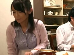 Mellow breasty asian harlot in fetish sex video