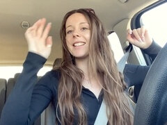 Nadia foxx, no makeup, lovense lush orgasm