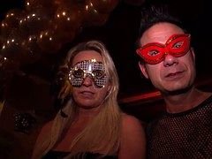 아마추어, 큰 가슴, 그룹, 나이든, 스윙 어