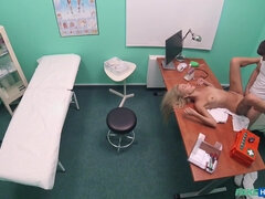 Pauzão, Loiroa, Boquete, Doutor, Masturbação, Escritório, Xoxota, Russoa