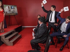 Anal, Stora tuttar, Avsugning, Dubbelpenetrering, Handjobb, Milf, Mmf man man kvinna, Trekant