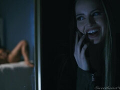 Popó, Fekete, Pár, Ujjazás, Farmernadrág, Leszbikus, Maszti, Tanga