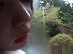 Swallowing japanese babe