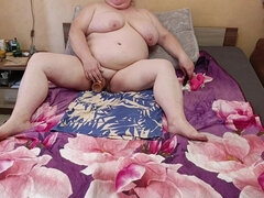 Amaterji, Debela dekleta, Blondinka, Ženska, Samozadovoljevanje, Zrela, Solo