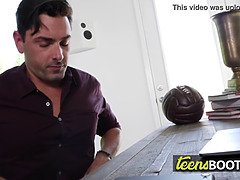 귀여운, 큰 음경, 오랄섹스, 에보니, Hd, 괴물, 조그마한, 청소년