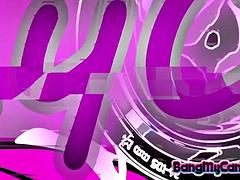 아마추어, 아시안, 아기, 큰 가슴, 흑갈색 머리, 한국인, 수음, 혼자