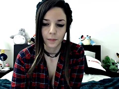 Amateur, Gros seins, Petite amie, Masturbation, Nénés, Webcam