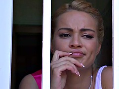 항문, 아기, 큰 음경, 금발의, 커플, 여자친구, 타는, 젖가슴