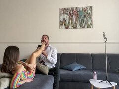 18 anni, Amatoriale, Dietro la scena, Piede fetish, Tacchi, Baciando, Piccola, Ragazza