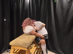 양성적인, 오랄섹스, Hd, 처벌, 여학생, 잡년, 유니폼, 와이프