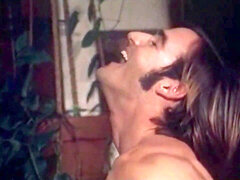 Amerikansk, Avsugning, Ansiktsbehandling, Hårig, Retro, Trekant, Vintage