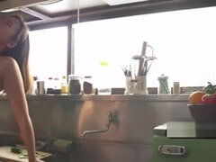 Asiatisk, Baben, Stora tuttar, Avsugning, Creampie, Hardcore, Japansk, Fru