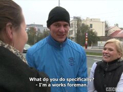 Blondi, Ruskeahiuksinen, Auto, Ryhmä, Ulkona, Juhlat, Näkökulma pov, Julkinen