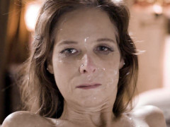 Brunetka, Stříkání spermatu, Na obličej, Babi, Dospělé, Milf žcbp, Mamina, Švédská rojka