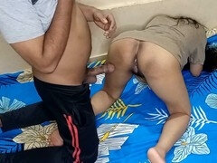 Nepali dewar bhauju gets it on with her college girl in homemade action