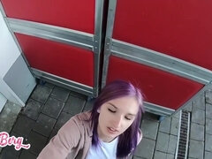 Favorite Cashier On Supermarket Fucked! Eva Mountain With - My Dirty Hobby And Eva Berg