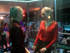 lesbians dancing - party