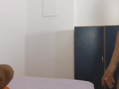 Cul, Gros seins, Sucer une bite, Brunette brune, Tir de sperme, Queue, Hard, Chatte