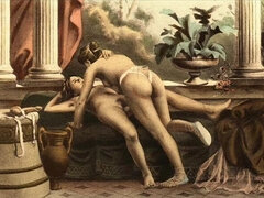 Vintage retro classical hardcore fucking and oral hardcore sex perversions