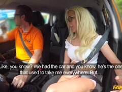 Fake Driving School - Sexy Babe Creampied On First Lesson 1 - Barbie Sins