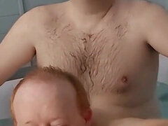 Amateur, Cuarto de baño, Gordita, Papá, Gay
