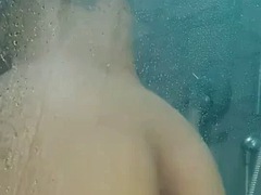 Amatoriale, Bambino, Brunetta, Vibratore, Latina, Doccia, Solo, Giochi