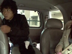 Fafanje, Avto, Očala, Hd, Japonka, Spodnje perilo, Milf, Zunaj