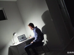 Abella Danger & Kira Noir in interracial 3some