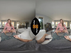 VR 180 - Kyla Paige Shagging her Sonnies finest Pal Nathan Bronson