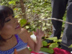 69, 아기, 큰 가슴, 하드코어, 라티나, 야외의, 보지, 문신