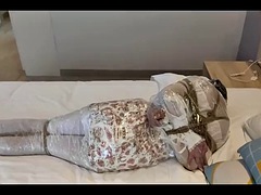 素人, アジア人, ボンデージ, 中国人, フェティッシュ, 下着, ティーン, オッパイの