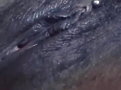 Africkej, Britskej, Žena, Vlasatej, Masturbácia, Pička, Sólo