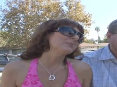 デカパイ, 巨乳な, ぽちゃ, 浮気する, チン, 人妻の, 熟年, 淫乱熟女