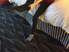 Amatorka, Łazienka, Punkt widzenia, Cipka, Ogolona, Palenie, Skarpety, Cycki