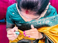 커플, 집에서 만든, 인도인, 보지