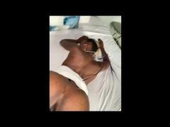 Amatööri, Iso perse, Iso kulli, Musta, Suihinotto, Takaapäin, Tumma, Kotitekoinen