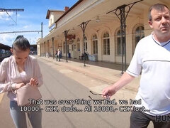 Brunette, Hanrej, Tjekke, Hårdt, Hd, Penge, Mager, Kone