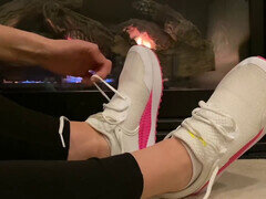 Pies, Madres para coger, Pequeña, Calcetines