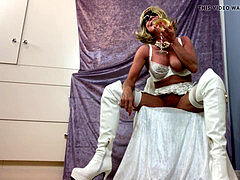 Hæle, Ældre kvinde, Mor jeg gerne vil kneppe, Nylon, Orgasme, Strømper