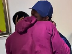 Amador amadora, Casal, Ébano negroa, Masturbação, Beijar, Massagem, Músculo, Cavalgar