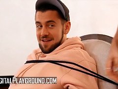 Pauzão, Boquete, Garganta funda, Amordaçar, Interracial, Lambendo, Xoxota, Palmada