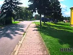 Hunt4k. red haired babe was really innocent to nail while gf was seeing