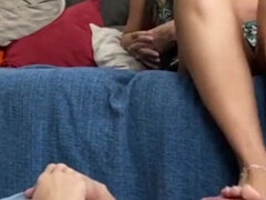 Casal, Sexo com pé, Feito em casa