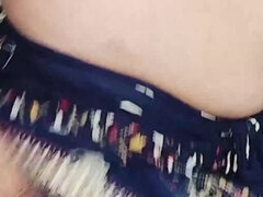 Hatalmas hátsó, Pár, Házi készítésű, Pisi szex