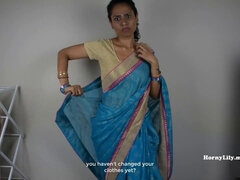 Stepmom and stepson get wild while stepdad's away - tamil roleplay