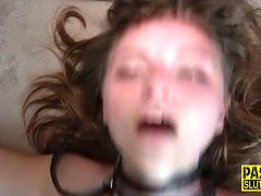 Domination, Fétiche, Bâillonner, Petite femme, Chatte, Réalité, Maigrichonne, Jarretelles