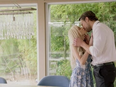 Lieveling, Grote lul, Grote mammen, Blond, Huisgemaakt, Natuurlijke tieten, Trio, Vrouw