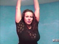 Store pupper, Sperm skott, Milf, Mamma, Naturlige bryster, Retro, Pupper, Vintage