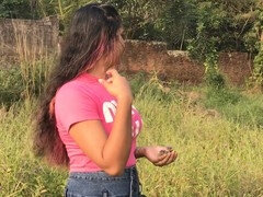 Amatör, Anal, Stjärt mot mun, Par, Pappa, Indisk, Utomhus, Styvmamma